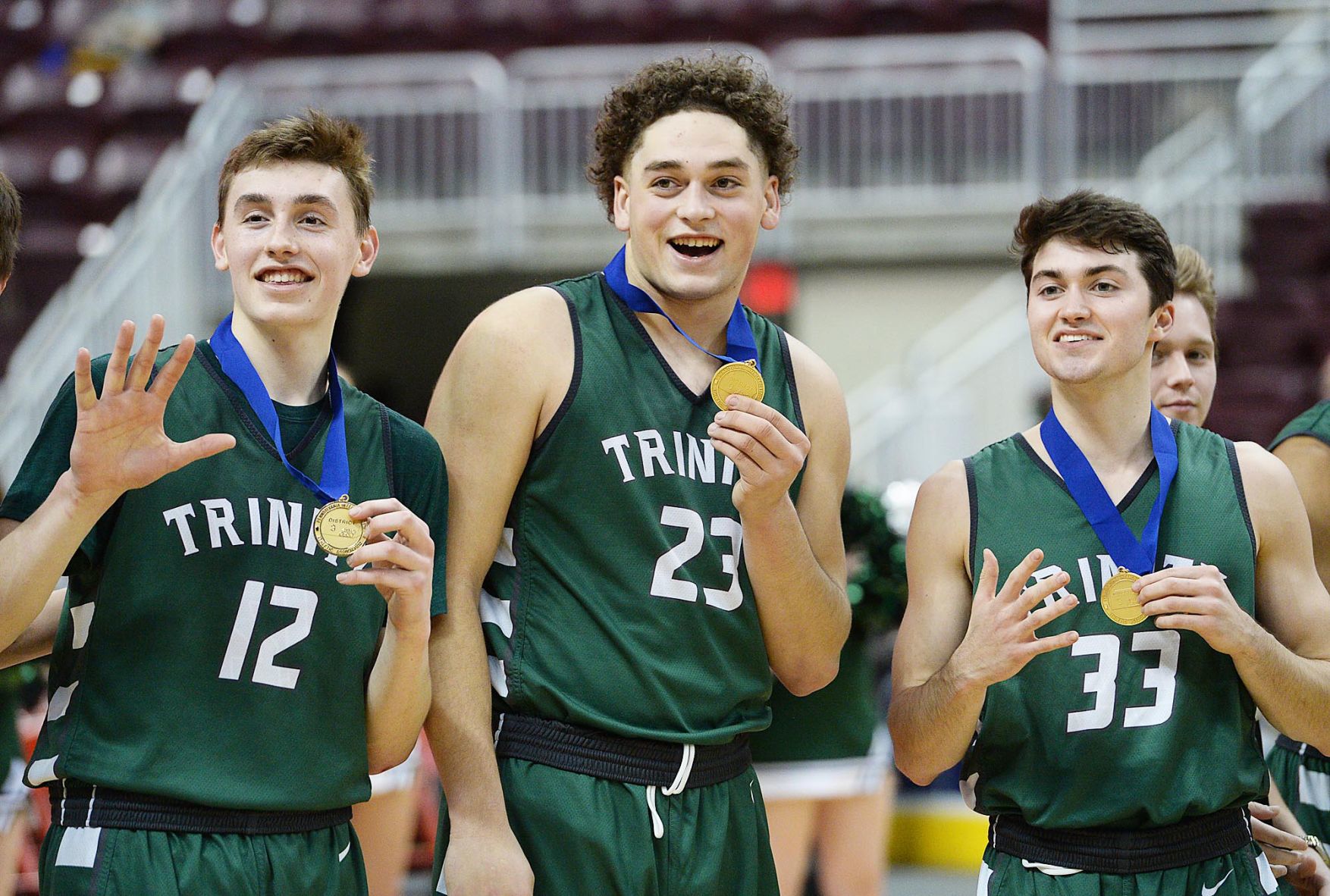 District 3 Boys Basketball: Trinity vs Kutztown